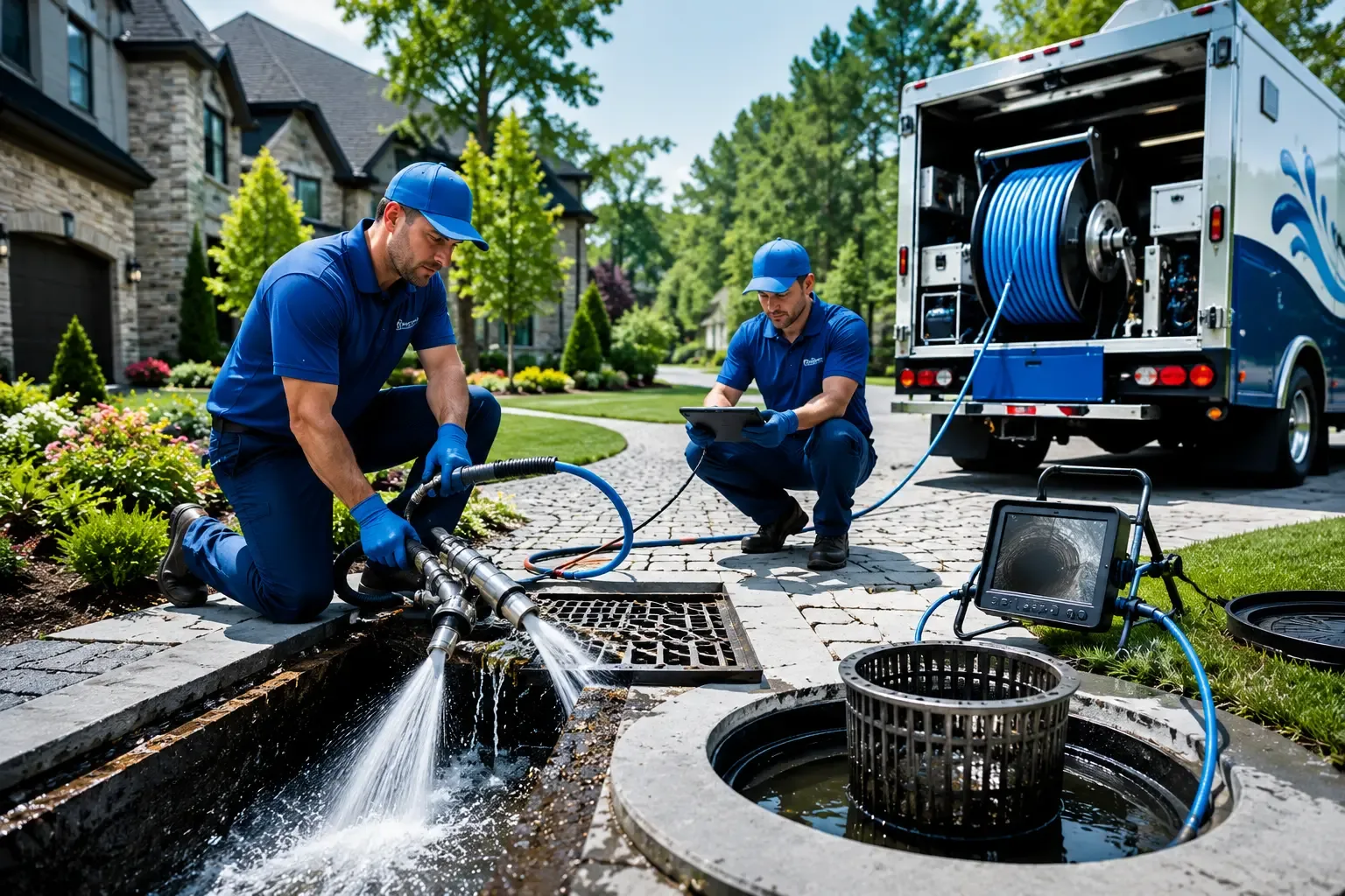 Local outdoor drain cleaning professionals in Pilot Point, TX